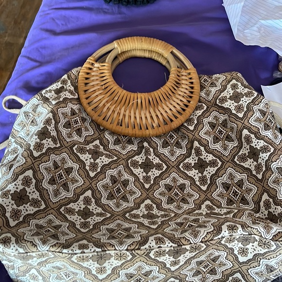 GAP Bags Vintage Gap Straw Handle Bag Poshmark